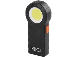 Emos COB LED svítilna  plastová, 3× AAA