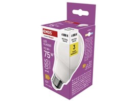 ZQ5E53 LED žárovka Classic A60 / E27 / 9,5 W (75 W) / 1055 lm / Neutrální bílá Emos
