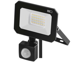 Emos LED reflektor SIMPO s pohybovým čidlem, 20 W, černý, neutrální bílá