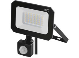 Emos LED reflektor SIMPO s pohybovým čidlem, 30 W, černý, neutrální bílá