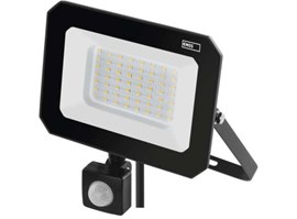 Emos LED reflektor SIMPO s pohybovým čidlem, 50 W, černý, neutrální bílá
