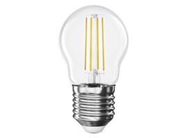 ZF6D22 LED žárovka Filament Mini Globe / E27 / 3,4 W (40 W) / 470 lm / teplá bílá Emos