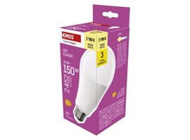 EMOS LED CLS A80 20W(150W) 2452lm E27 WW