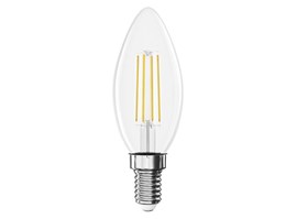 Emos LED žárovka Filament svíčka / E14 / 3,4 W (40 W) / 470 lm / neutrální bílá