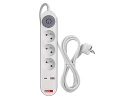 Emos P1312PD Prodlužovací kabel 2m/3z