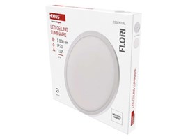 Emos LED přisazené svítidlo FLORI kruhové, bílé, 18W, neutrální bílá