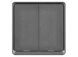 Emos GoSmart Přenosný ovladač scén IP-2002ZB, ZigBee 3.0, 2-tlačítkový