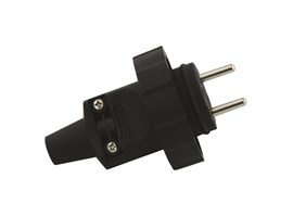 Emos P0037 gumová vidlice pro prodlužovací kabel