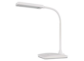 Emos LED stolní lampa EDDY, bílá