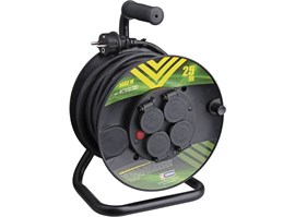 Emos P084251 Gumový prodlužovací kabel na bubnu - 4 zásuvky 25m