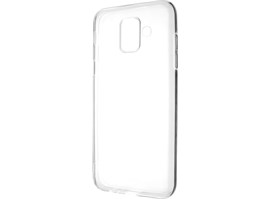 Ultratenké TPU gelové pouzdro FIXED Skin pro Samsung Galaxy A6, 0,6 mm, čiré