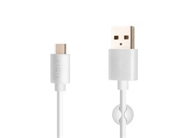 FIXED 2m USB-C kabel, FIXD-UC2M-WH bílý