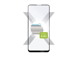 Ochranné tvrzené sklo FIXED Full-Cover pro Xiaomi Redmi 9, lepení přes celý displej, černé