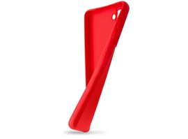 Zadní pogumovaný kryt FIXED Story pro Samsung Galaxy A22 5G, červený