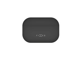Ultratenké silikonové pouzdro FIXED Silky pro Apple Airpods Pro, černé