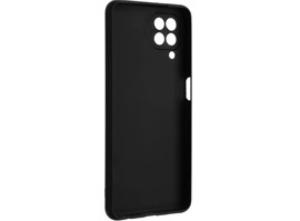 Zadní pogumovaný kryt FIXED Story pro Samsung Galaxy A22, černý