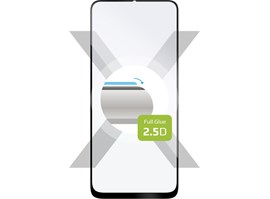 Ochranné tvrzené sklo FIXED Full-Cover pro Vivo Y52 5G, lepení přes celý displej, černé