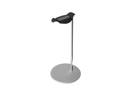 Hliníkový stojánek FIXED Frame Headphones na stůl pro náhlavní sluchátka, stříbrné