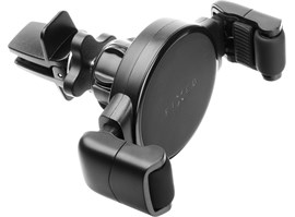 Univerzální držák FIXED Roll 2  Vent s uchycením do mřížky ventilace, černý