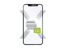 Ochranné tvrzené sklo FIXED Full-Cover pro Xiaomi Redmi Note 12 Pro 5G, lepení přes celý displej, černé