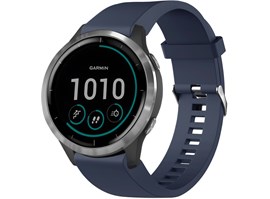 Silikonový řemínek FIXED Silicone Strap pro Garmin QuickFit 20mm, modrý