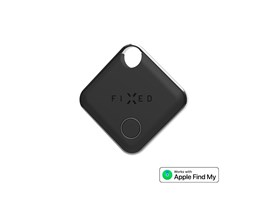 Smart tracker FIXED Tag s podporou Find My, černý