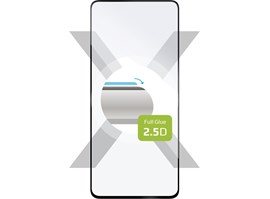 Ochranné tvrzené sklo FIXED Full-Cover pro Xiaomi 13T, lepení přes celý displej, černé