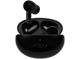 Bezdrátová TWS sluchátka FIXED Pods Pro s ANC a bezdrátovým nabíjením, černá