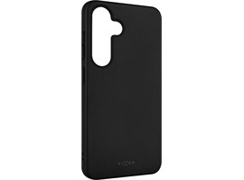 Zadní pogumovaný kryt FIXED Story pro Samsung Galaxy S24, černý