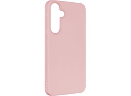 Zadní pogumovaný kryt FIXED Story pro Samsung Galaxy A55 5G, růžový