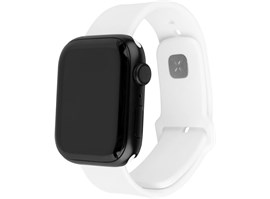 Set silikonových řemínků FIXED Silicone Sporty Strap pro Apple Watch 42/44/45mm, bílý