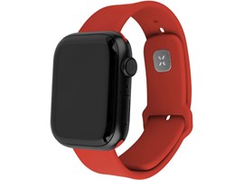 Set silikonových řemínků FIXED Silicone Sporty Strap pro Apple Watch 42/44/45mm, červený