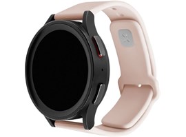 Set silikonových řemínků FIXED Silicone Sporty Strap s Quick Release 20mm pro smartwatch, růžový
