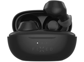 Bezdrátová TWS sluchátka FIXED Buds, černá