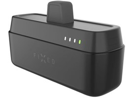 Powerbanka FIXED Zen 5 Plug-in s výstupem PD 20W, 5 000 mAh, černá