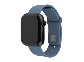Set silikonových řemínků FIXED Silicone Sporty Strap pro Apple Watch 38/40/41mm, zelenomodrý