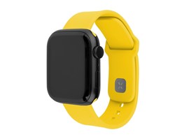 Set silikonových řemínků FIXED Silicone Sporty Strap pro Apple Watch 38/40/41mm, žlutý