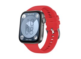 Silikonový řemínek FIXED Silicone Strap pro Huawei Watch FIT 3, červený