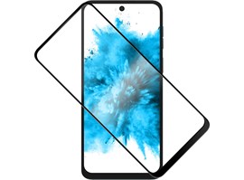 Ochranné tvrzené sklo FIXED Full-Cover pro Motorola Moto G55 5G, černé