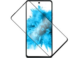 Ochranné tvrzené sklo FIXED Full-Cover pro Motorola Moto G75 5G, černé