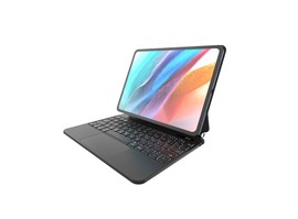 Pouzdro s bezdrátovou klávesnicí s magnetickým uchycením FIXED Typee pro Apple iPad Pro 11" M4 2024, CZ, černé