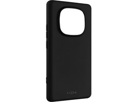 Zadní pogumovaný kryt FIXED Story pro Xiaomi Redmi Note 14 Pro 4G, černý