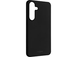Zadní pogumovaný kryt FIXED Story pro Samsung Galaxy S25+, černý