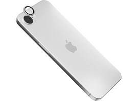 Ochranná skla čoček fotoaparátů FIXED Camera Glass pro Apple iPhone 16e, stříbrná