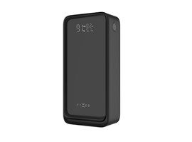 Powerbanka FIXED Zen2 30 Plus s LCD displejem a výstupem PD 65W, 30 000 mAh, černá