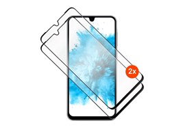 Tvrzené sklo FIXED Full-Cover s aplikátorem pro Samsung Galaxy A17 4G/5G, 2ks, černé
