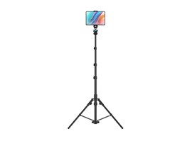 Držák telefonu na krk FIXED Creator Neck Phone Holder s podporou MagSafe, šedý