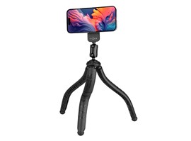 1/4" Magnetický Držák na telefon FIXED, s podporou MagSafe, 1/4" závit, černý