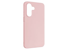 Zadní pogumovaný kryt FIXED Story pro Samsung Galaxy A17 4G/5G, růžový