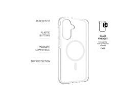 Zadní kryt FIXED MagPure s podporou MagSafe pro Samsung Galaxy A17 4G/5G, čirý